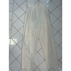 Mango High Waist Pleated Trouser